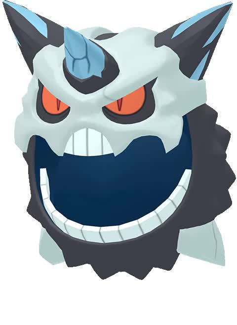 Archivo:Mega-Glalie HOME variocolor.webm - WikiDex, la enciclopedia Pokémon