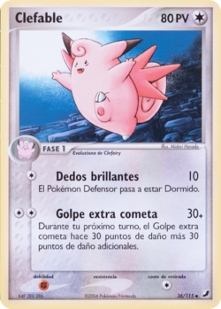 Carta de Clefable