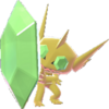 Imagen de Mega-Sableye variocolor en Leyendas Pokémon: Z-A