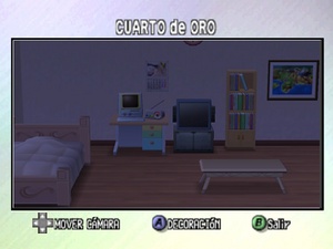 Mi cuarto visto por la noche