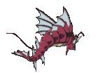 Imagen posterior de Mega-Gyarados variocolor en Pokémon X, Pokémon Y, Pokémon Rubí Omega, Pokémon Zafiro Alfa, Pokémon Sol, Pokémon Luna, Pokémon Ultrasol y Pokémon Ultraluna