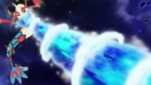Milotic usando hidrobomba