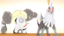 Silvally vs Melmetal.