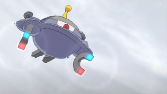 Magnezonde del Equipo Rocket/Team Rocket usando supersónico.