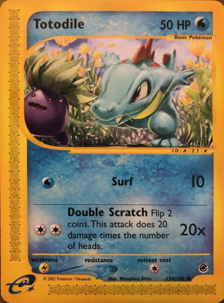 Archivo:Totodile (Expedition Base Set 134 TCG).png