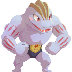 Machoke en Pokémon Café ReMix.