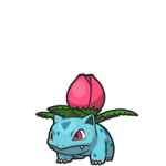 Icono de Ivysaur en Pokémon Escarlata y Púrpura