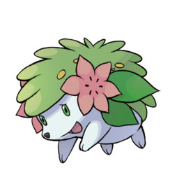 Shaymin forma tierra en el 20 aniversario de Pokémon.