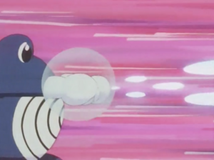 Poliwhirl usando burbuja...