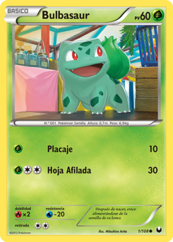 Carta de Bulbasaur