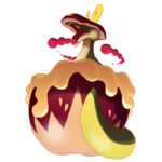 Imagen de Flapple Gigamax en Pokémon HOME