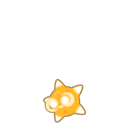 Icono de Minior núcleo naranja en Pokémon Escarlata y Púrpura