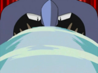 Tentacruel usando hidrobomba.