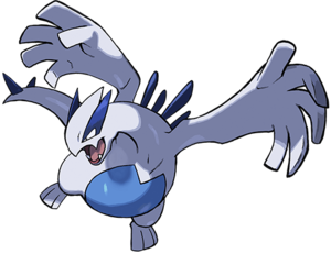 Segunda imagen de Lugia en el Festival de Pokémon legendarios.
