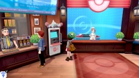 Rotomi en un Centro Pokémon.