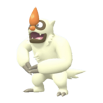 Imagen de Vigoroth variocolor en Pokémon Diamante Brillante y Pokémon Perla Reluciente