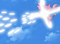 Gligar usando poder oculto.