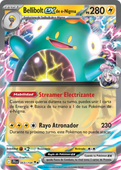 Bellibolt ex de e-Nigma (Aventuras Compartidas TCG)/Bellibolt ex