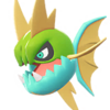 Icono de Carvanha variocolor en Leyendas Pokémon: Z-A