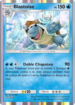 Carta de Blastoise
