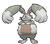 Imagen de Diggersby variocolor en Pokémon X, Pokémon Y, Pokémon Rubí Omega, Pokémon Zafiro Alfa, Pokémon Sol, Pokémon Luna, Pokémon Ultrasol y Pokémon Ultraluna