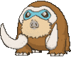 Imagen de Mamoswine macho en Pokémon X, Pokémon Y, Pokémon Rubí Omega, Pokémon Zafiro Alfa, Pokémon Sol, Pokémon Luna, Pokémon Ultrasol y Pokémon Ultraluna