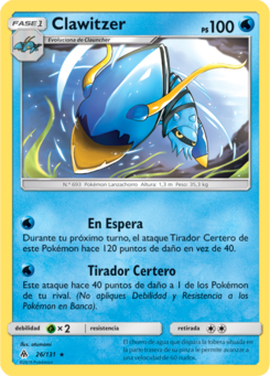 Carta de Clawitzer