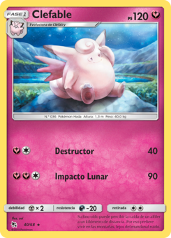 Carta de Clefable