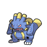 Icono de Exploud en Pokémon Diamante Brillante y Perla Reluciente