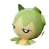 Icono de Roselia hembra variocolor en Leyendas Pokémon: Arceus