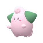 Imagen de Cleffa variocolor en Pokémon Diamante Brillante y Pokémon Perla Reluciente