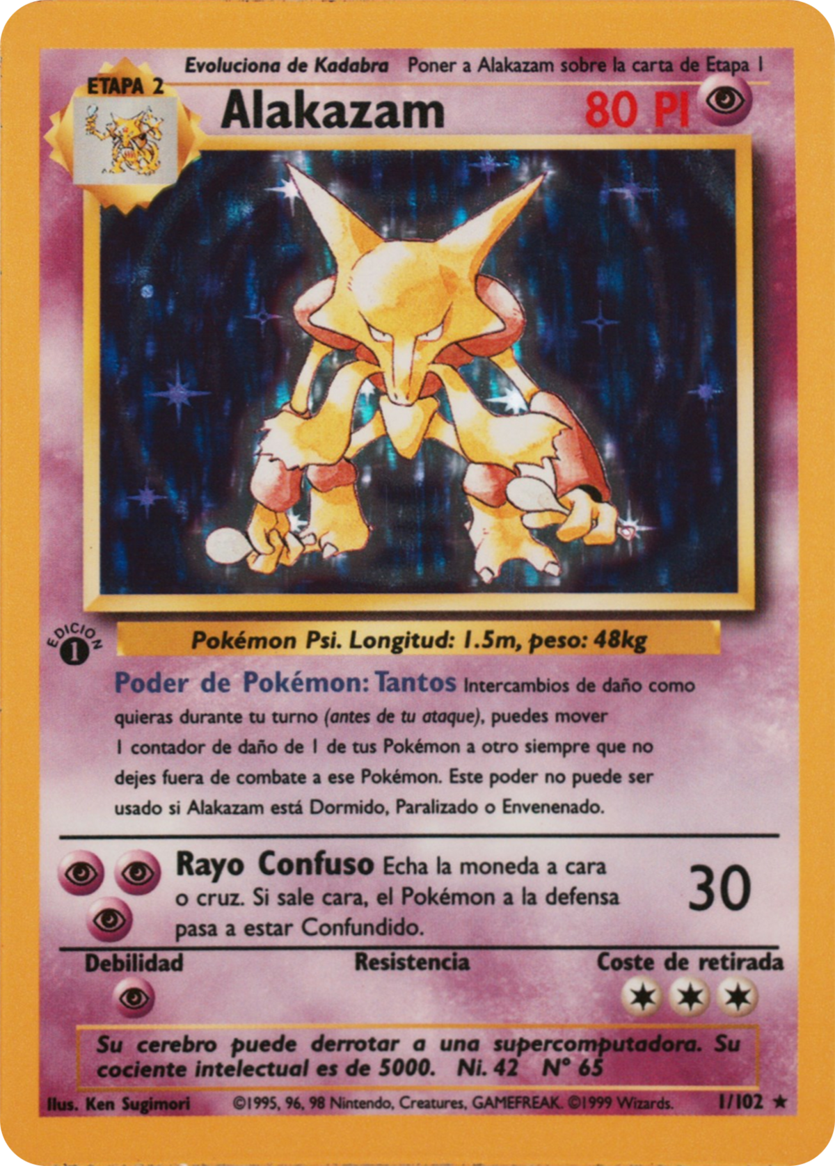Alakazam (Base Set TCG) - WikiDex, la enciclopedia Pokémon