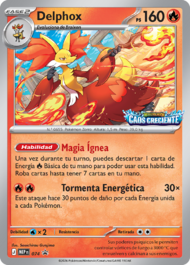 Carta promocional de Delphox