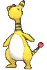 Imagen de Ampharos en Pokémon X, Pokémon Y, Pokémon Rubí Omega, Pokémon Zafiro Alfa, Pokémon Sol, Pokémon Luna, Pokémon Ultrasol y Pokémon Ultraluna