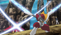 Bisharp de Alain usando Guillotina.