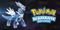 Artwork de Pokémon Diamante Brillante con Dialga