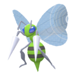 Imagen de Beedrill variocolor en Pokémon Diamante Brillante y Pokémon Perla Reluciente