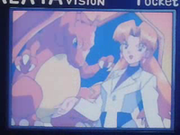 Cassidy anuncia su centro de cuidados de Pokémon y hace publicidad con un Charizard y su línea evolutiva
