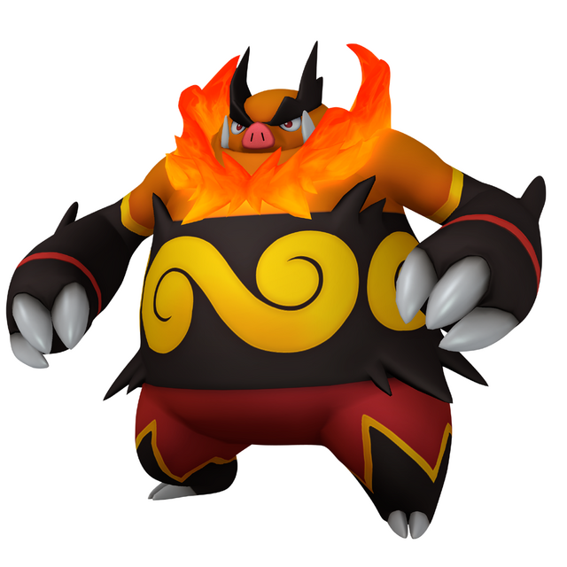 Archivo:Emboar Pokédex 3D.png - WikiDex, La Enciclopedia Pokémon