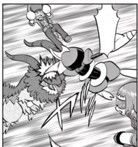 Gogoat usando Drenacuerno/Asta Drenaje.
