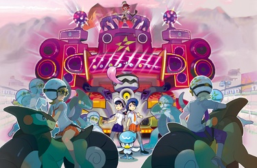 Ilustración del Team Star en la Vía Stardust