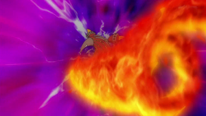 Heatmor usando Giro Fuego.