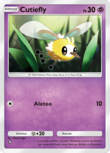 Versión de la carta en Guardianes Celestiales