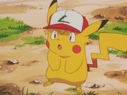 Ash convertido en un Pikachu: Ashachu.