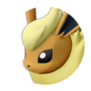 Icono de Flareon variocolor en Leyendas Pokémon: Arceus