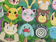 Máscaras de Pokémon.