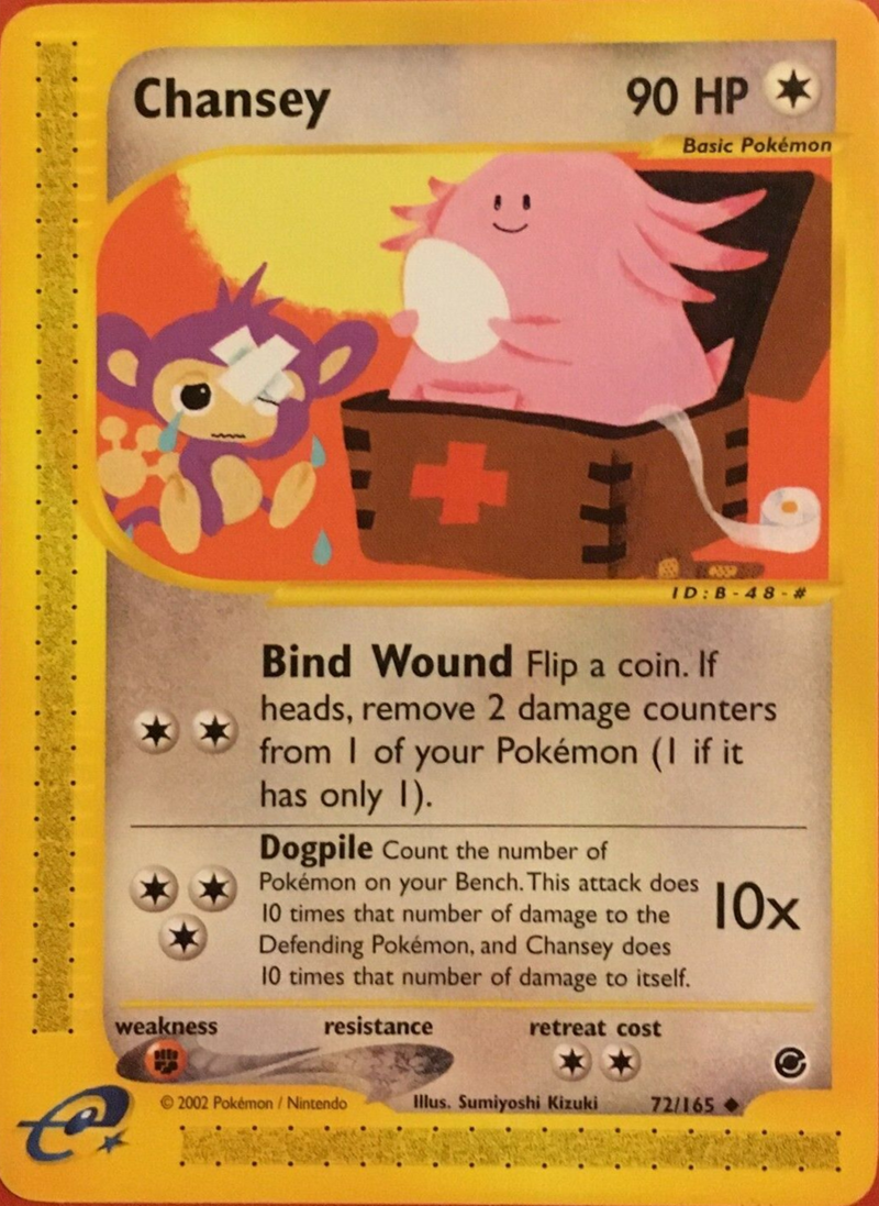 Chansey (Expedition Base Set TCG) - WikiDex, la enciclopedia Pokémon