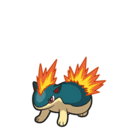Icono de Quilava en Pokémon Escarlata y Púrpura