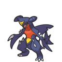Icono de Garchomp en Pokémon Escarlata y Púrpura