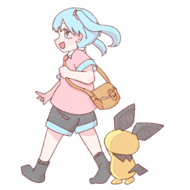 Diseño de Hatsune Miku en Tabi no Mae, Tabi no Ato.